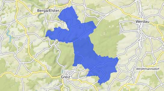 Bodenrichtwertkarte Mohlsdorf Teichwolframsdorf